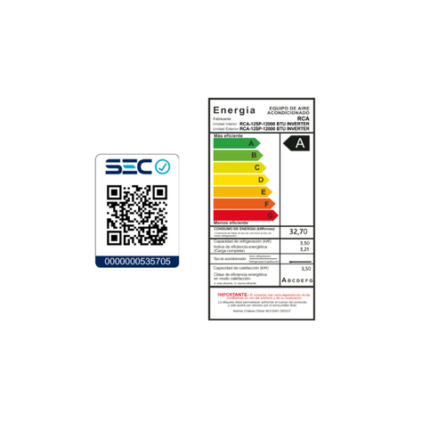 Aire acondicionado Split Muro Inverter 12000 BTU/hr-4