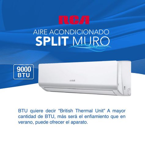 Aire Acondicionado Split Muro Frío/Calor 9000 BTU-5