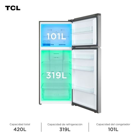 Refrigerador Top Mount TCL 420L P425TM-2