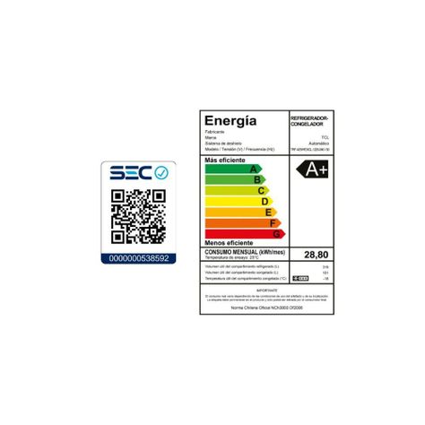 Refrigerador Top Mount TCL 420L P425TM-5