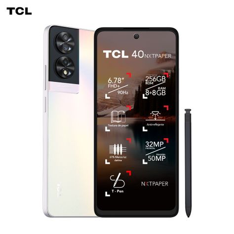 Smartphone TCL 40 NXTPAPER 256GB + Lápiz-0