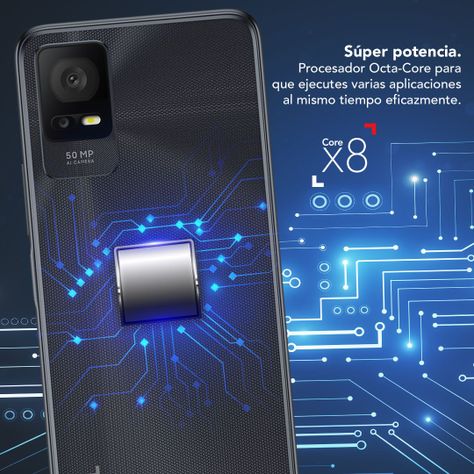 Smartphone TCL 408 64GB 4GB RAM-5