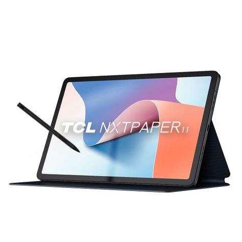 Tablet TCL NXTPAPER 11 128GB + Lápiz + Flip Case-0