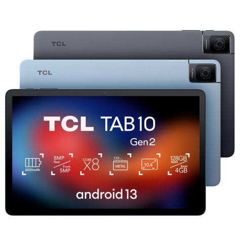 Tablet TCL TAB 10 Gen2 128GB + 4GB RAM-0