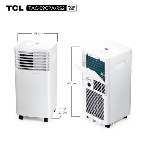 Aire Acondicionado Portátil Frío 9000 BTU-8