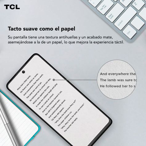 Smartphone TCL 40 NXTPAPER 256GB 8GB RAM-3