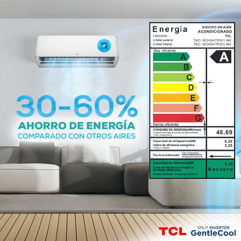 Aire acondicionado Split Inverter Frío/Calor 18000 BTU WIFI-7