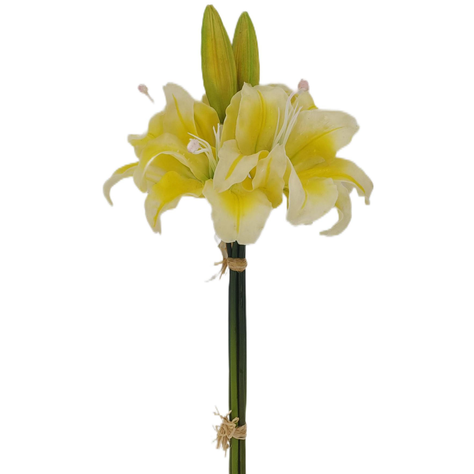 RAMO DE LILIUM AMARILLO 43CM-1