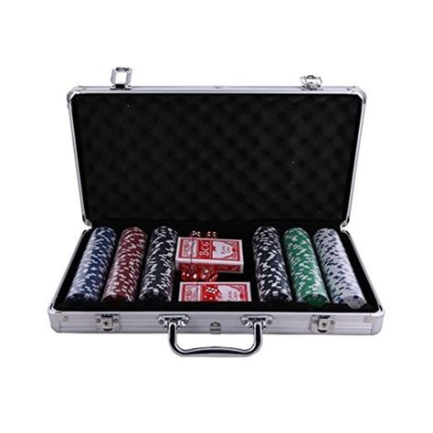 MALETA POKER  CON 300 FICHAS-0