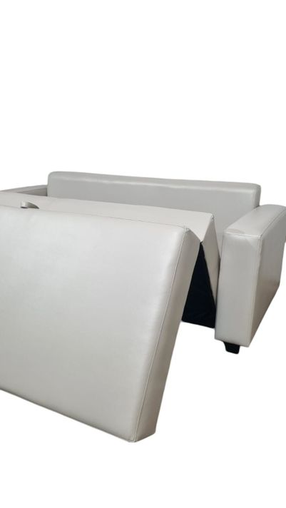 SOFA CAMA MULTIFUNCIONAL ECOCUERO BEIGE-2