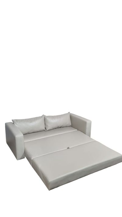 SOFA CAMA MULTIFUNCIONAL ECOCUERO BEIGE-5