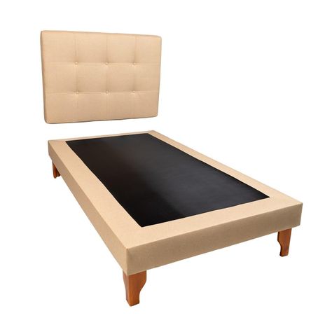 CAMA DE PLAZA LINO BEIGE-1