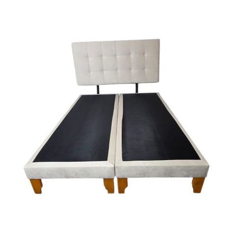 CAMA DOS PLAZAS FELPA CRUDO-1