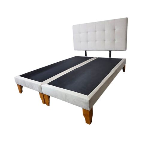 CAMA DOS PLAZAS FELPA CRUDO-2