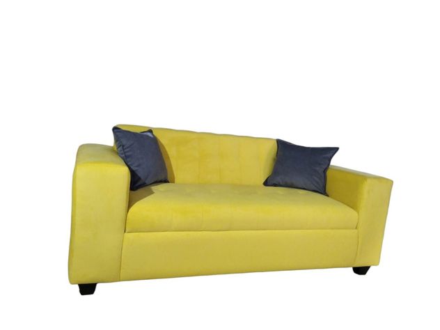 SOFA DOS CUERPOS FELPA OCRE-0