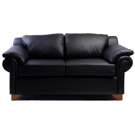 SOFA GRECIA EN ECOCUERO NEGRO-0
