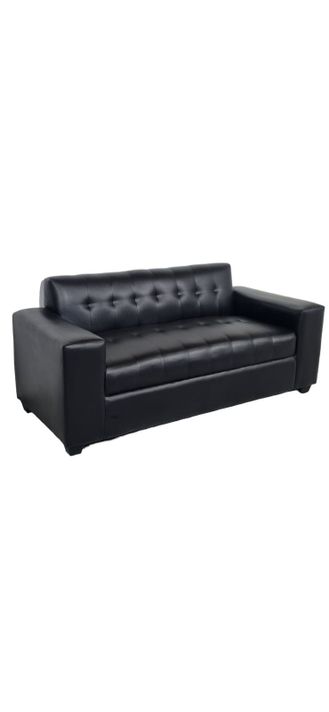 SOFA TRES CUERPOS ECOCUERO NEGRO-1