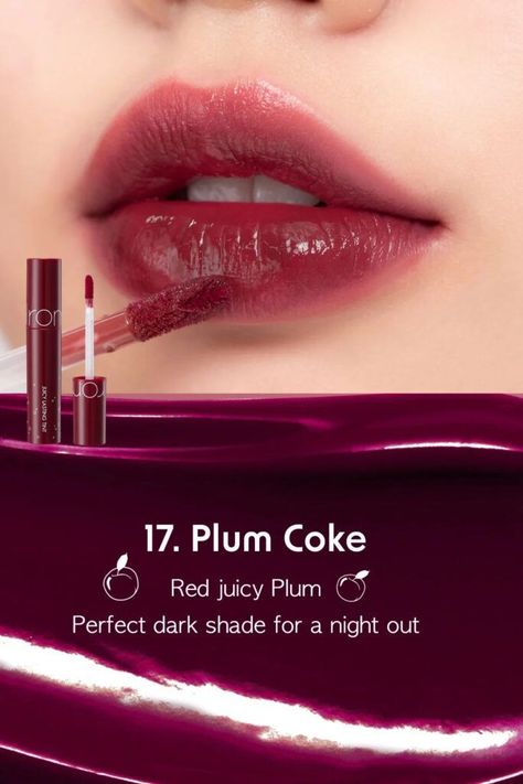Juicy Lasting Tint #17 Plum Coke Tinta Coreana Romand-1