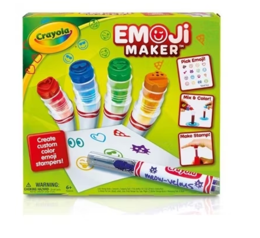 Juego Set Creación Crayola Emoji Maker-0