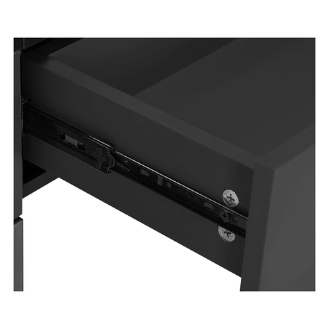 MUEBLE DE BARBERÍA CON ESPEJO - BLACK-1