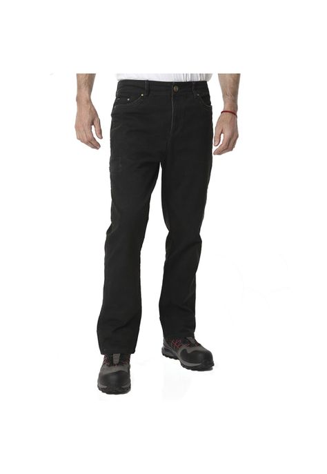 Pantalón ORYX YOSEMITE Corte Recto Negro Hombre-0