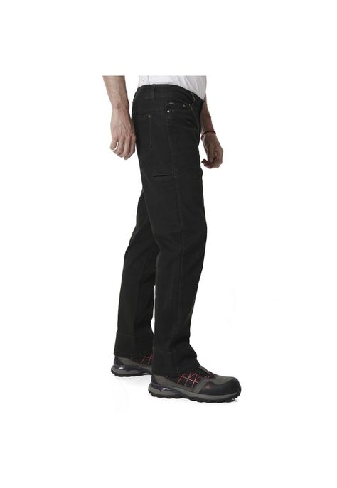 Pantalón ORYX YOSEMITE Corte Recto Negro Hombre-1