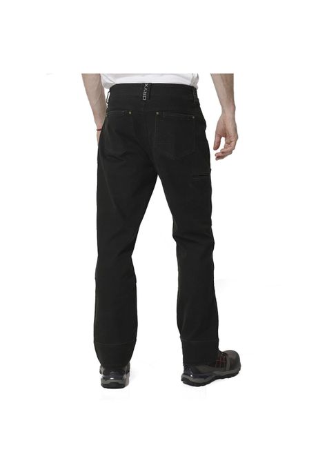 Pantalón ORYX YOSEMITE Corte Recto Negro Hombre-2