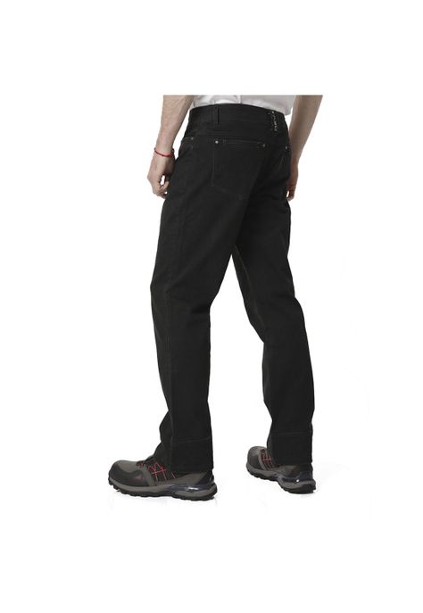 Pantalón ORYX YOSEMITE Corte Recto Negro Hombre-3