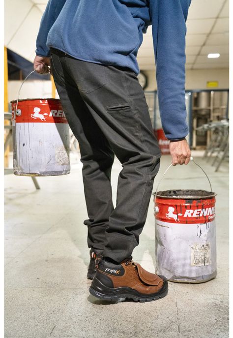 Pantalón ORYX YOSEMITE Corte Recto Negro Hombre-5