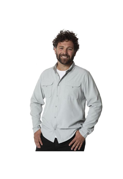 Camisa ORYX SERENGUETI Gris Hombre-0