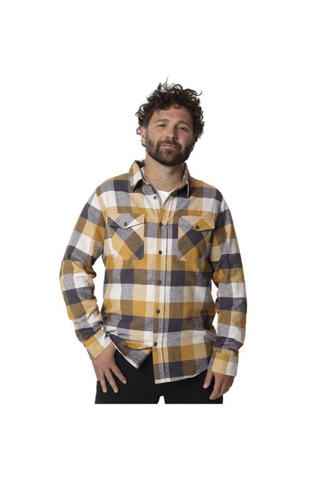 Camisa ORYX YOHO Mustard Hombre-0
