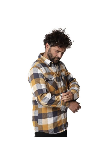 Camisa ORYX YOHO Mustard Hombre-2