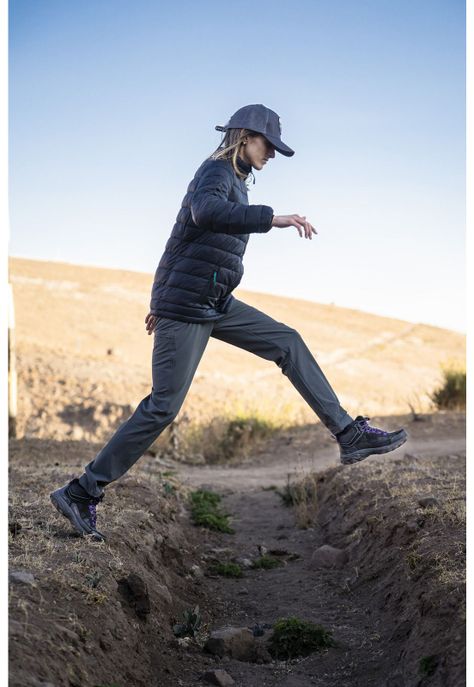Pantalón ORYX KRUGER Gris Mujer-4