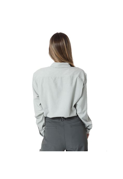 Camisa ORYX SERENGUETI Gris Mujer-2