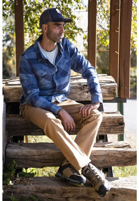Camisa ORYX YOHO Azul Hombre-6