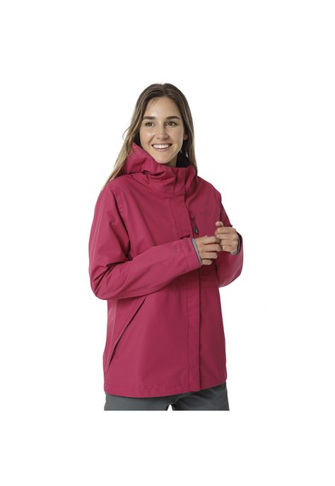 Impermeable ORYX JASPER Burdeo Mujer-1