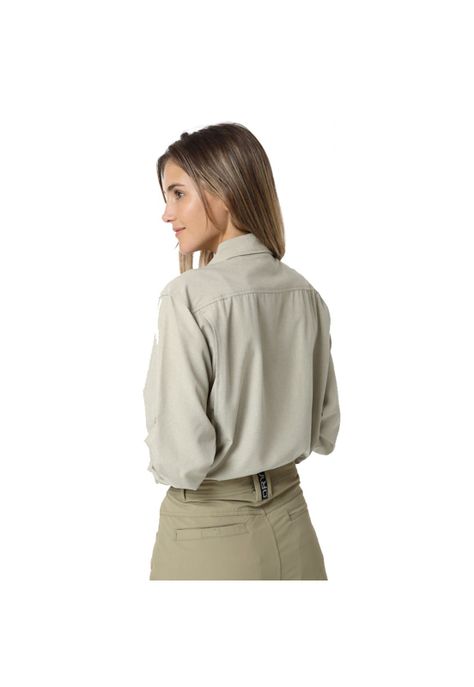 Camisa ORYX SERENGUETI Beige Mujer-3