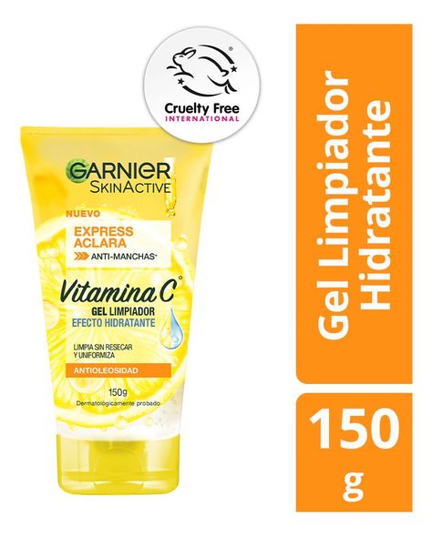 Gel Limpiador Garnier Skin Active Vitamina C 150g-1