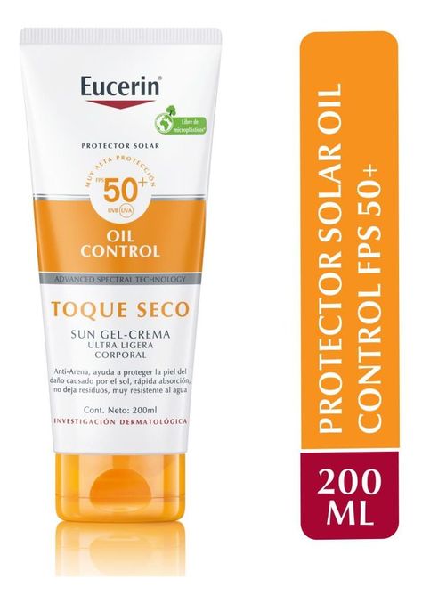 Protector Solar Corporal Eucerin Oil Control Fps50 200ml-1
