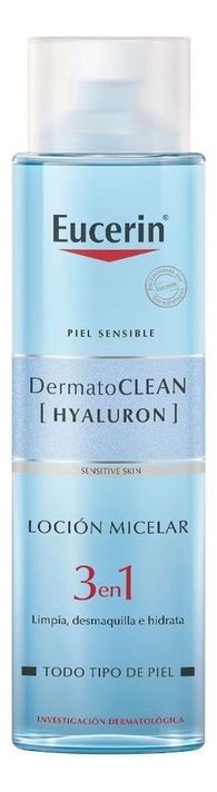 Eucerin Dermatoclean Micelar Limpiadora 3 En 1 X400 M-0