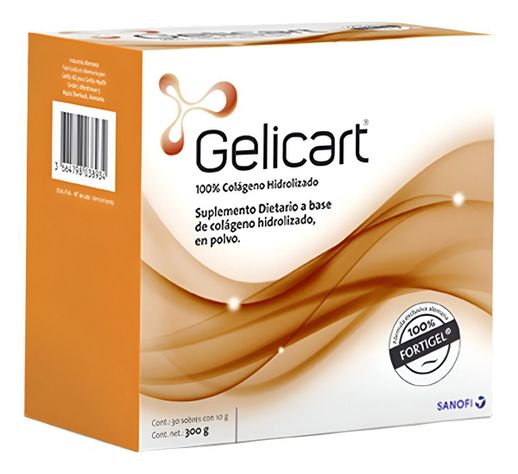 Gelicart Colageno Polvo Para Solucion Oral X 30 Sobres-0