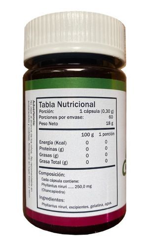 Chancapiedra Cápsulas X 60 Green Medical-1