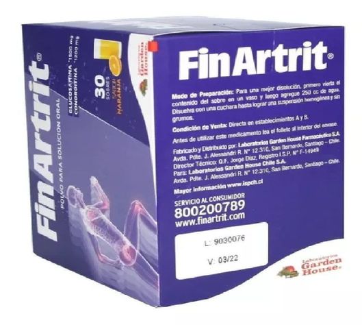 Finartrit Polvo Suspensión Oral 30 Sobres Naranja-1