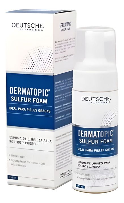 Dermatopic Sulfur Foam Espuma Limp X 150 Ml-0