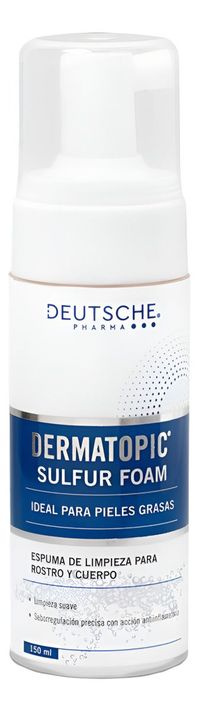 Dermatopic Sulfur Foam Espuma Limp X 150 Ml-1