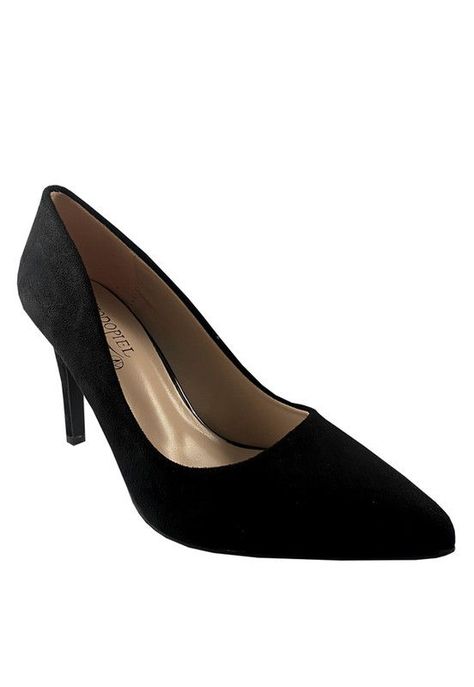 Zapato Reina Ecocuero ZAZ34 Negro-1