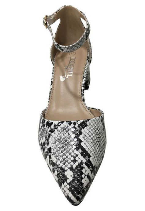 Zapato Reina Gamuza Ecológica ZAW51 SNAKE-2
