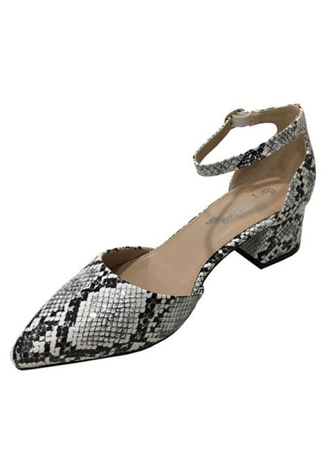 Zapato Reina Gamuza Ecológica ZAW51 SNAKE-3