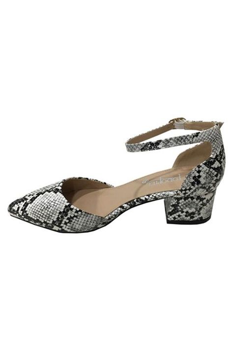 Zapato Reina Gamuza Ecológica ZAW51 SNAKE-4