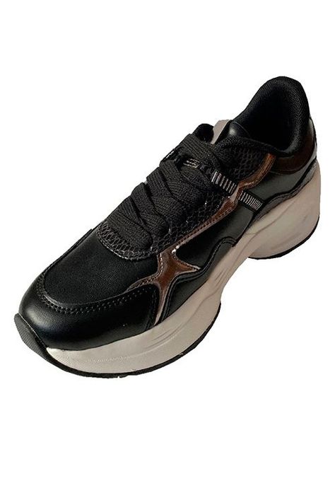Zapatilla Ecocuero ZAY68 Negro-3